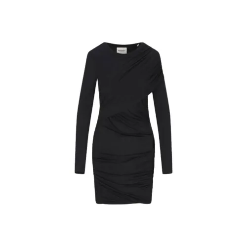 ISABEL MARANT ETOILE Длинное платье с длинными рукавами женское