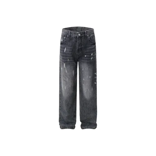 GBXM Краска Черный Унисекс Джинсы