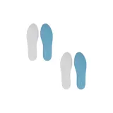 [2 пачки] Экстра Тонкий, Без Ремешков, 80% Латекс, Сине-Белый