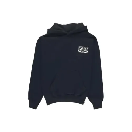 Purple Brand Черные Мужские Толстовки