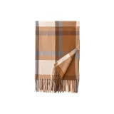 Желто-коричневый в клетку