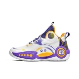 Бело-фиолетовый