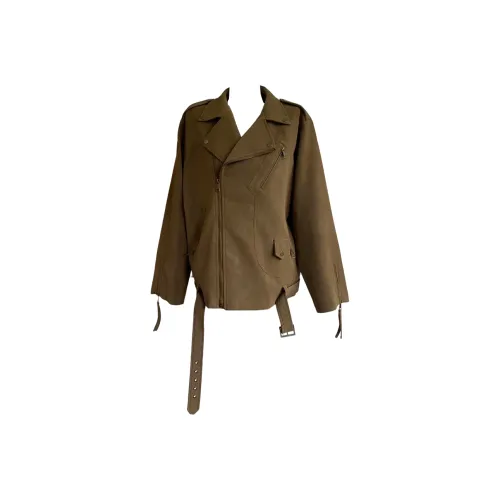 GRAYISMOON Cropped Coat Women's