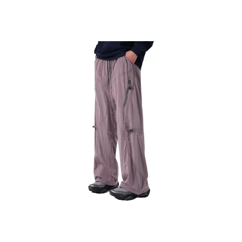 SHISHANMEN Утонувший Розовый Унисекс Карго Брюки