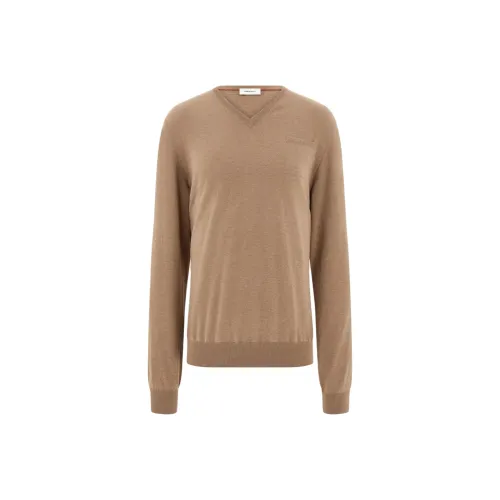 Ferragamo Смешанные Песочные Мужские Свитера