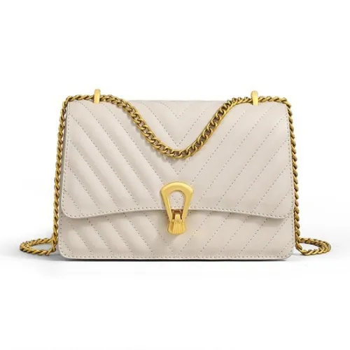 PESASRIE Сумка через плечо из коровьей кожи стандартная женская многоцветная