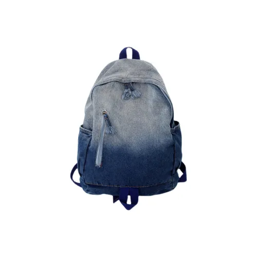 BOTH PLAY Деним Рюкзак Женские Синий Черный Синий Звезда Черный Звезды