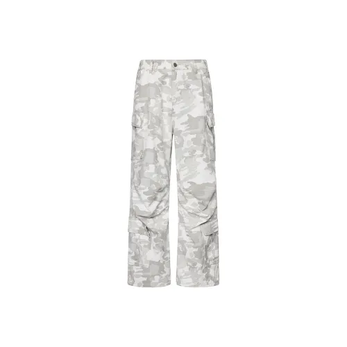 NOTFORMAD Снежный камуфляж Унисекс Карго-брюки