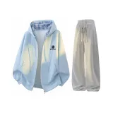 Светло-синий топ + Фотиния серый K