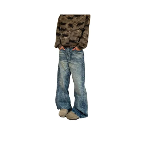 CORNILOT Светло-синие унисекс джинсы