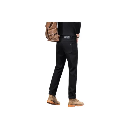 ZENGZHI Джинсы Облегающий крой Прямой крой Унисекс