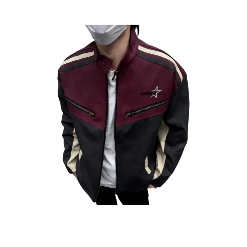 A02 Унисекс Кожаные куртки