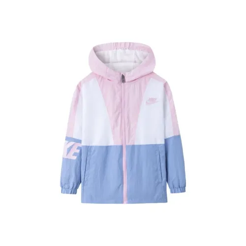 Nike Куртки Пальто Bliss Синий Дети Возраст 3-7 лет