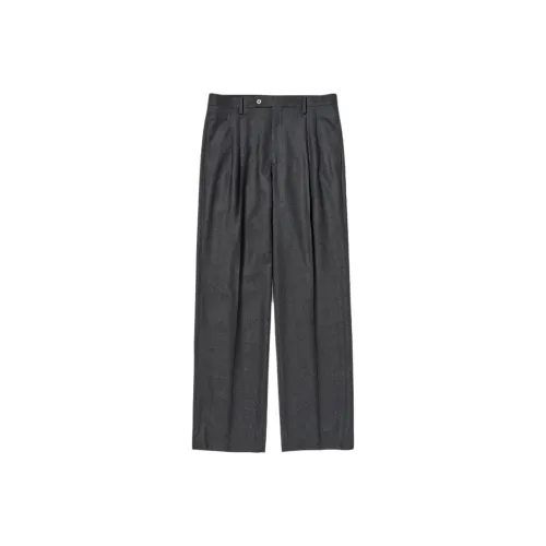 Auralee FW25 SUPER LIGHT Шерсть Два Tuck SLACKS Повседневные брюки Мужской