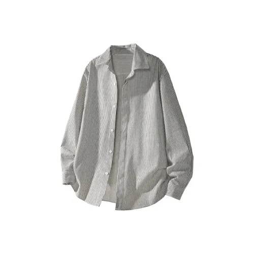 HOZZS Черные Унисекс Рубашки