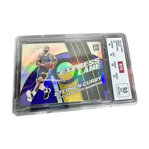 PANINI 2021-22 Donruss Rare Рефракция Команда Карточки Golden State Warriors Stephen Curry RFE9,0 Сертифицированные Карточки 1 Упаковка