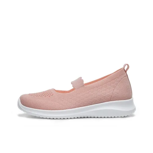 Warrior Легкий Дышащий And Противоскользящий Низкий Топ Повседневная Обувь Женская Оранжевый Розовый