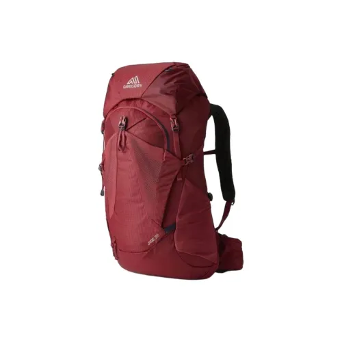 GREGORY 38L Туристические сумки 400D Полиэстер Каменный Красный Женские