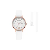 270-KT Розовый Белый + Замена Ремешок