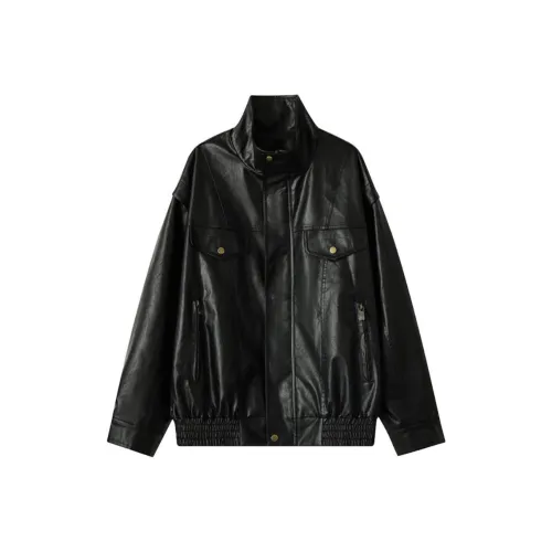 GOODHENLCE Кожа Куртка Унисекс