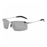 Серебристая оправа с зеркальными линзами