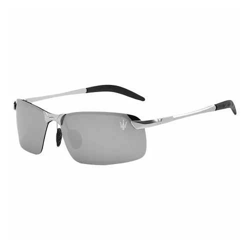 Maserati Высокое качество Металл Нерегулярная форма Солнцезащитные очки Мужской