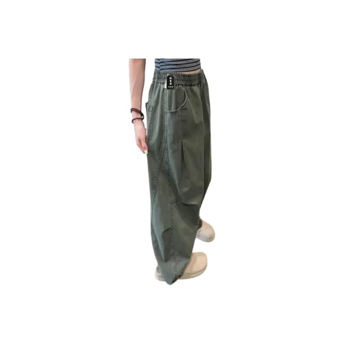 XUBAIHUO Армия Зеленый Унисекс Повседневные Штаны