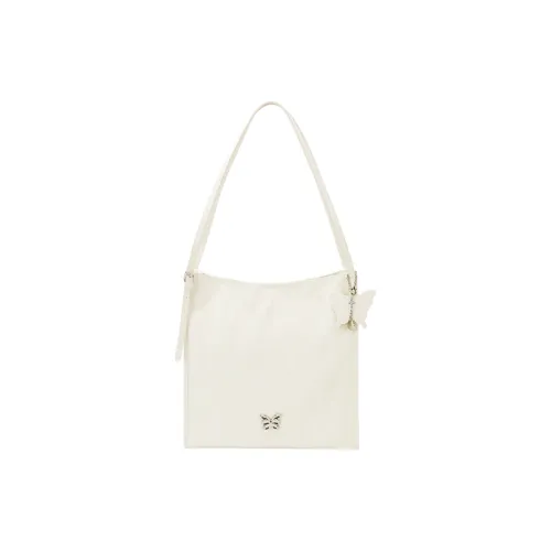 SEM R Синтетическая кожа Сумка через плечо Средняя Женская Молочно-белая Мечтательно-розовая Черная