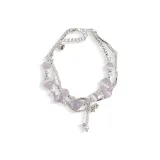 Гиацинт Фиолетовый Бабочка Браслет 02