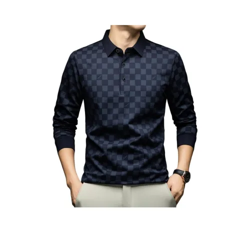 Vintage Cars Длинный рукав Polo Мужской