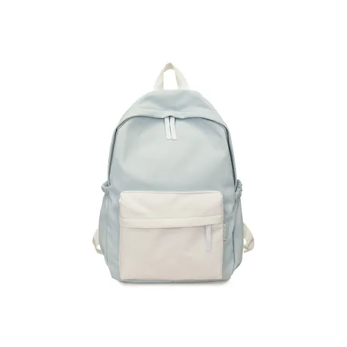 NANXIAOXIANG Промытый тканевый рюкзак стандартный унисекс синий бежевый розовый