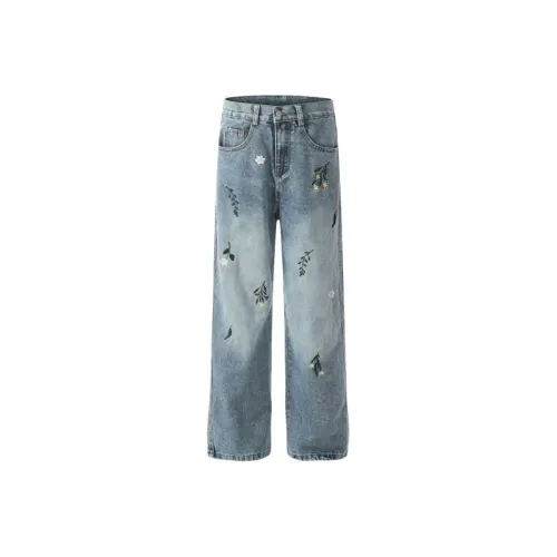 ICEGZ37 Синий Унисекс Джинсы