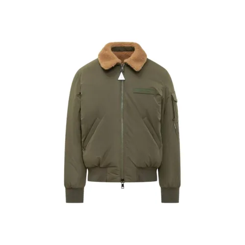 Moncler Шерпа Воротник Бомбер Куртка Куртки и Пальто Мужской