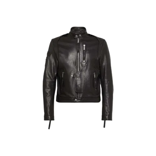 DSQUARED 2 X DUCATI Кожаная Куртка Мужская