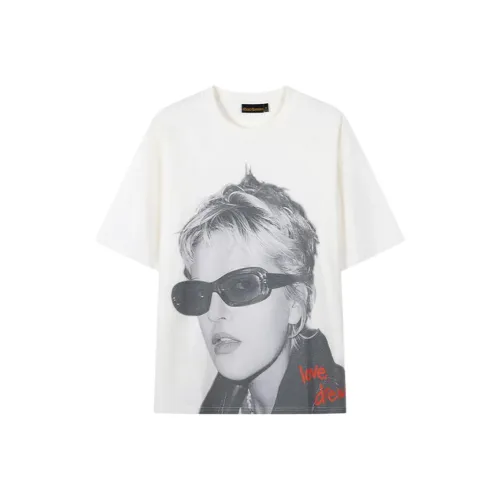 Drew House Микро-Белый Унисекс T-Рубашки