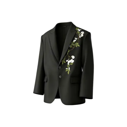 GOOSELIAR Черный Мужской Деловой Костюм