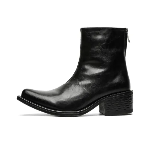 FAPAI Мужские ботинки Martin черные