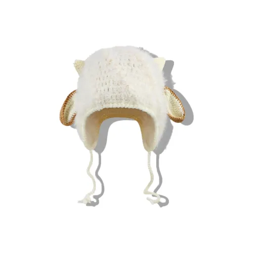 YOUWEI Полиэстер Трикотажная ткань Пряжа Шапка-бини Нишевый Дизайн Шарф-бини Унисекс