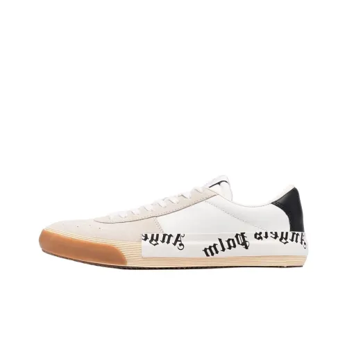 PALM ANGELS Vulcanized Low Топ Стильные Скейтбординги Мужской Белый