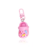 Мини сабо украшение [розовый]