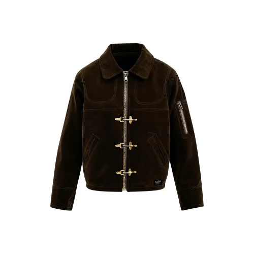 SZSX Коричневый Унисекс Куртки