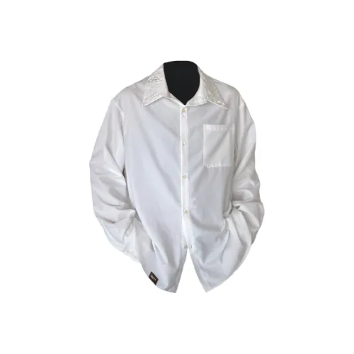 YGHOME OFFICIAL Белый Унисекс Рубашки