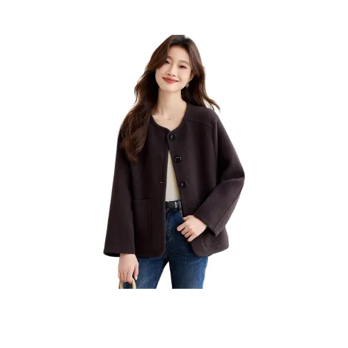 YPUT Женские Короткие Пальто