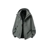 Металлический серый (3-в-1, с подкладкой)