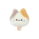 Мороженое, котенок, украшение [трёхпятнистая кошка]