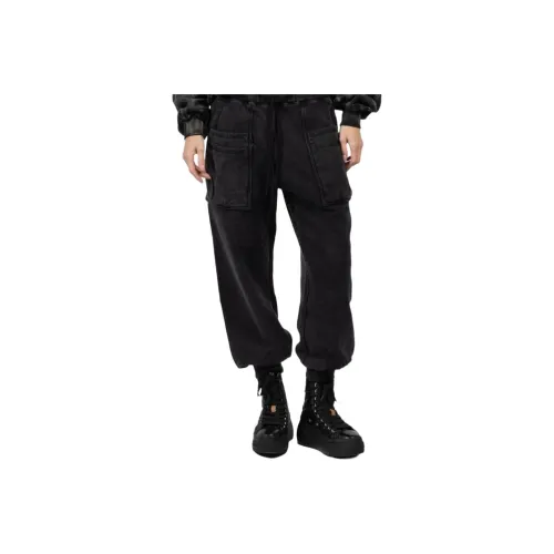 R13 Черные Женские Карго Брюки