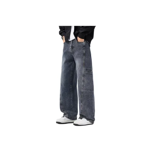Izzue Темно-синий Унисекс Джинсы