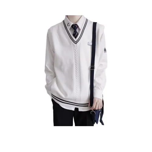 UNA RETA Белый Унисекс Трикотаж