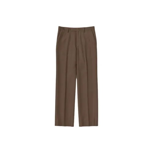 Auralee FW25 BLUEFACED Шерсть Узкая версия SLACKS Повседневные брюки Мужские