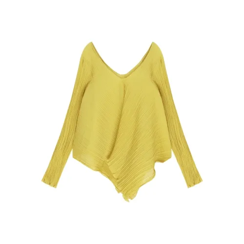 BVODE Желтые Женские T-рубашки